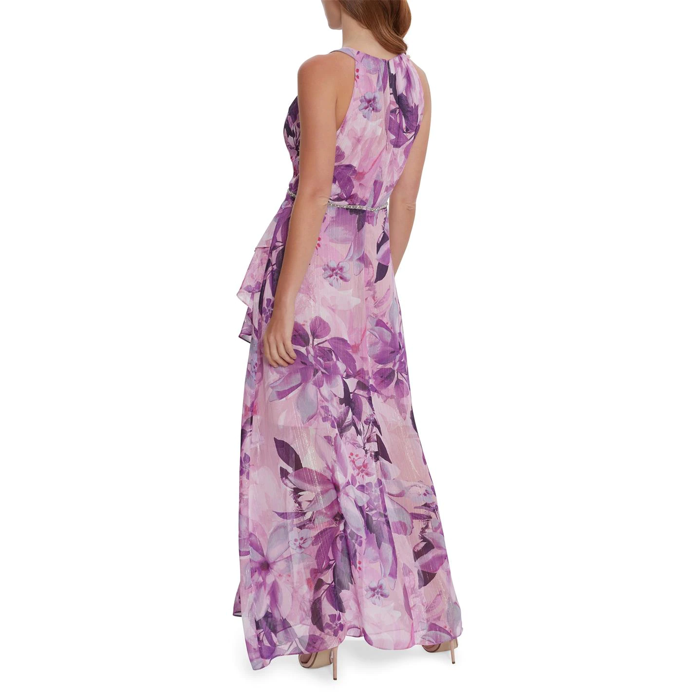 Gina Bacconi Analisa Chiffon Maxi Dress 3 Gina Bacconi Analisa Chiffon Maxi Dress - Image 3