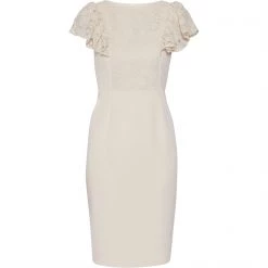 Gina Bacconi Gina Bacconi Brandi Moss Crepe Dress