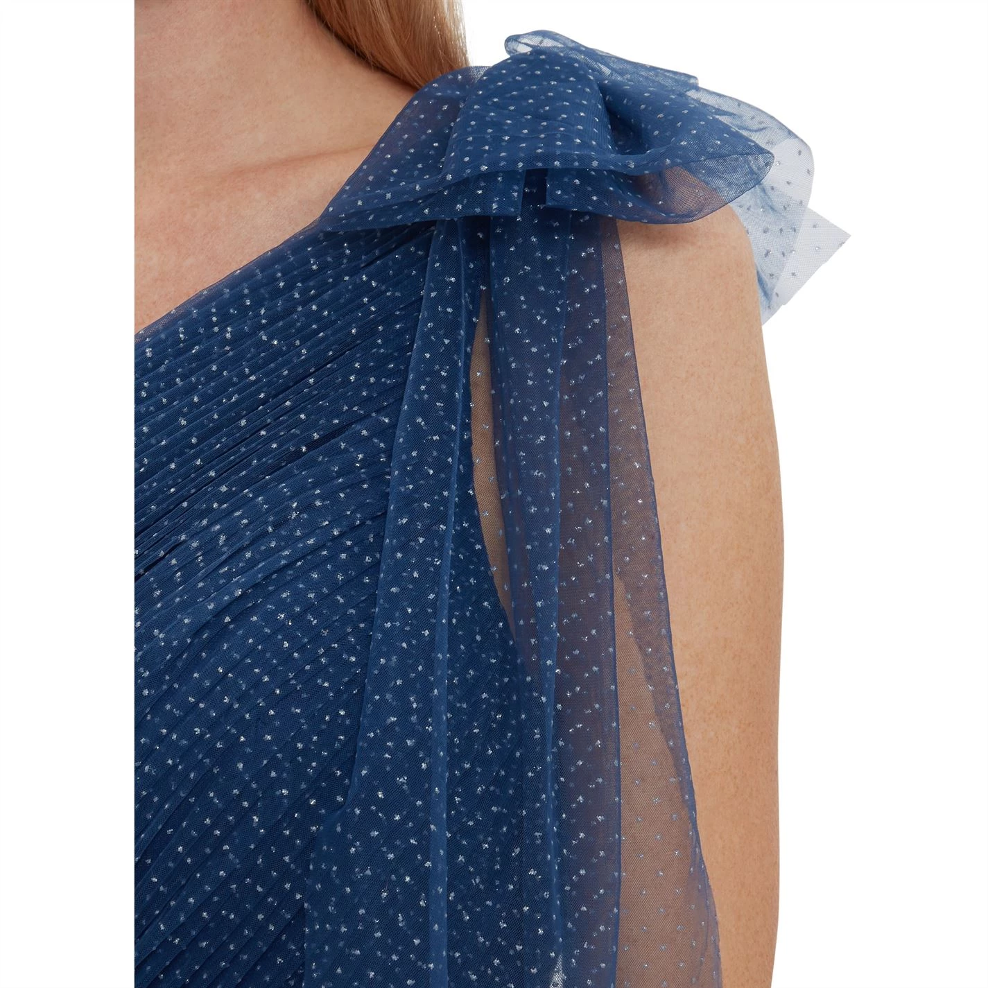 Gina Bacconi Akira Spot Tulle Maxi Dress 4 Gina Bacconi Akira Spot Tulle Maxi Dress - Image 4