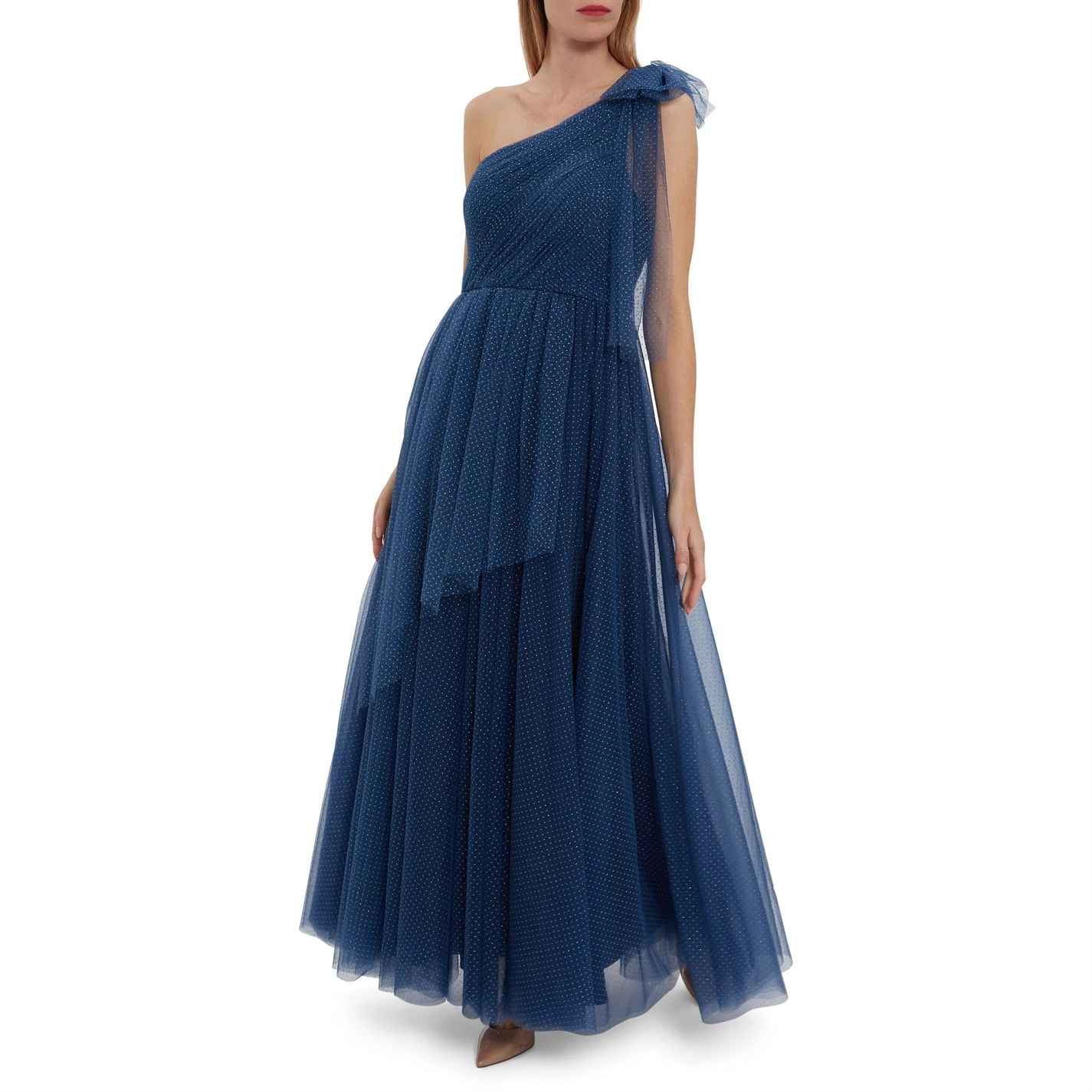 Gina Bacconi Akira Spot Tulle Maxi Dress 5 Gina Bacconi Akira Spot Tulle Maxi Dress - Image 5