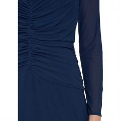 Gina Bacconi Robina Mesh Dress With Ruched Bodice 8 Gina Bacconi Robina Mesh Dress With Ruched Bodice -Gina Bacconi Sales ag294600 xxl a3