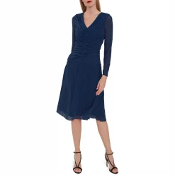 Gina Bacconi Robina Mesh Dress With Ruched Bodice 9 Gina Bacconi Robina Mesh Dress With Ruched Bodice -Gina Bacconi Sales ag294600 xxl a4