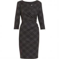 Gina Bacconi Baila Check Wrap Dress