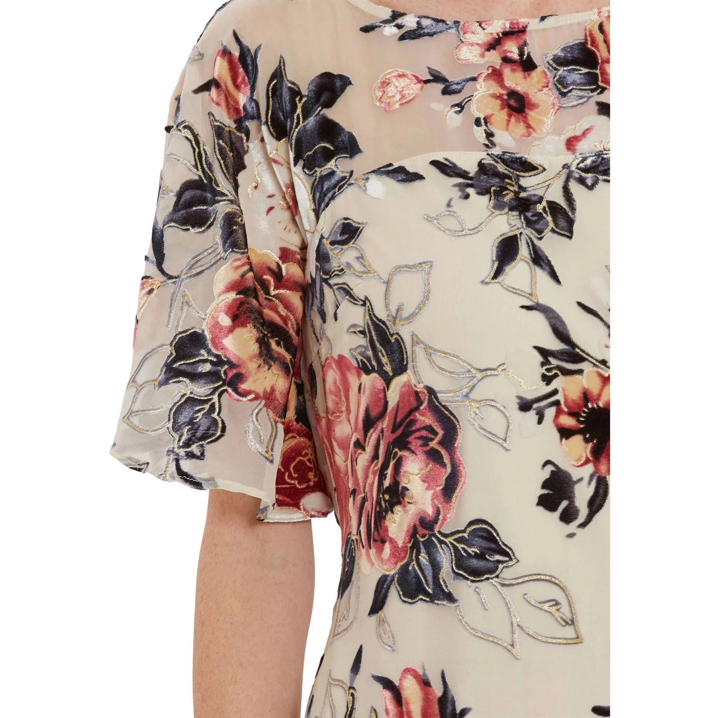 Gina Bacconi Melrose Velvet Dress 4 Gina Bacconi Melrose Velvet Dress - Image 4