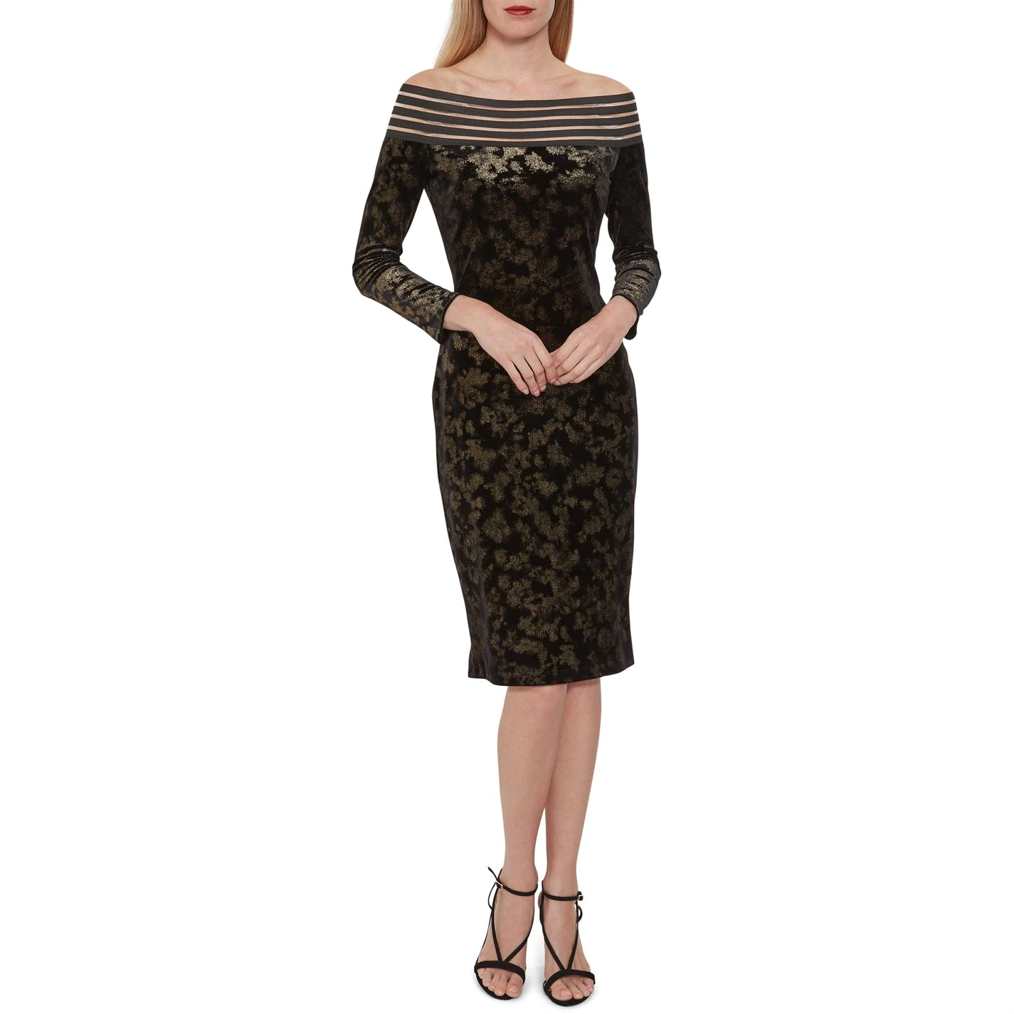 Gina Bacconi Jonina Velvet Dress 5 Gina Bacconi Jonina Velvet Dress - Image 5