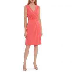 Gina Bacconi Leyanna Stretch Crepe Wrap Dress 10 Gina Bacconi Leyanna Stretch Crepe Wrap Dress -Gina Bacconi Sales ai422301 xxl a4