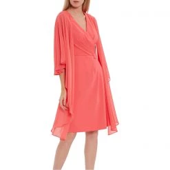 Gina Bacconi Leyanna Stretch Crepe Wrap Dress 11 Gina Bacconi Leyanna Stretch Crepe Wrap Dress -Gina Bacconi Sales ai422301 xxl a6