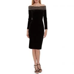 Gina Bacconi Gina Bacconi Adaira Off Shoulder Dress 9 Gina Bacconi Gina Bacconi Adaira Off Shoulder Dress -Gina Bacconi Sales ai575700 xxl a4