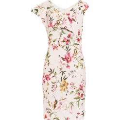 Gina Bacconi Gina Bacconi Darcella Floral Scuba Dress