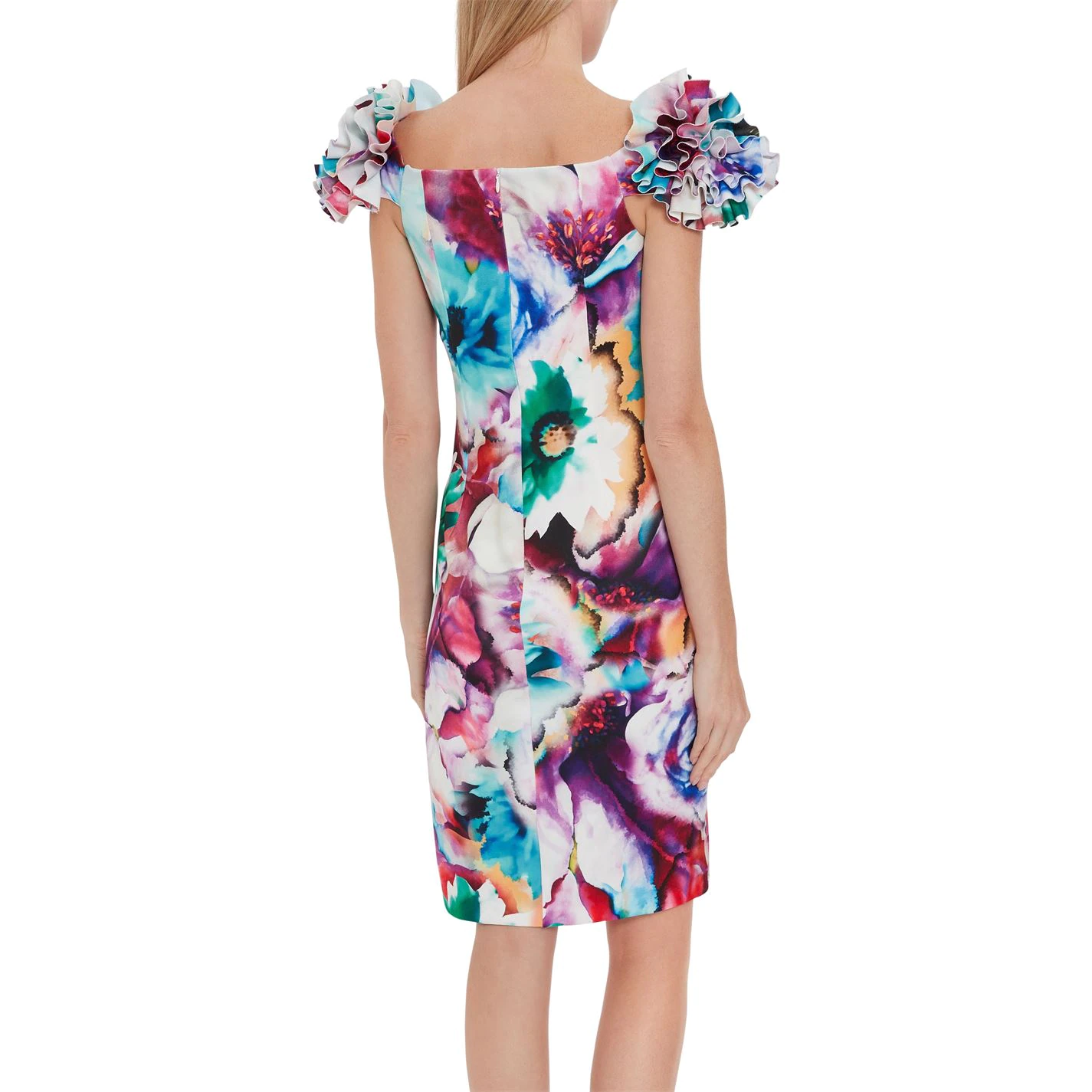 Gina Bacconi Harmonia Scuba Dress 3 Gina Bacconi Harmonia Scuba Dress - Image 3