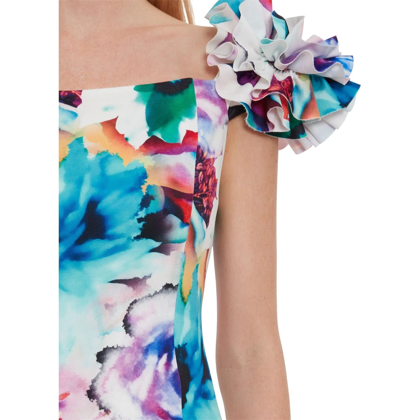 Gina Bacconi Harmonia Scuba Dress 4 Gina Bacconi Harmonia Scuba Dress - Image 4