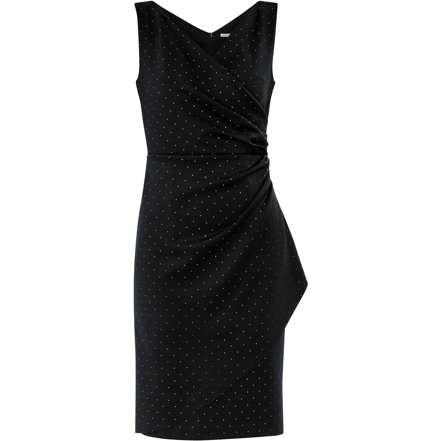 Gina Bacconi Gina Bacconi Tessie Stud Wrap Dress 1 Gina Bacconi Gina Bacconi Tessie Stud Wrap Dress