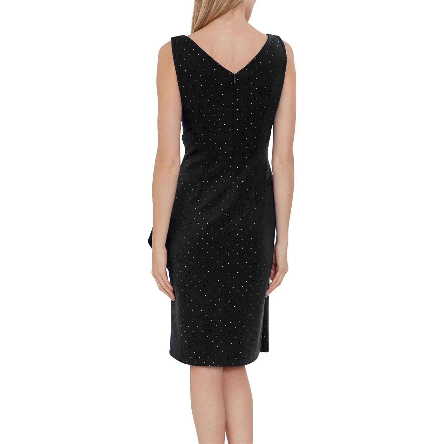 Gina Bacconi Gina Bacconi Tessie Stud Wrap Dress 3 Gina Bacconi Gina Bacconi Tessie Stud Wrap Dress - Image 3