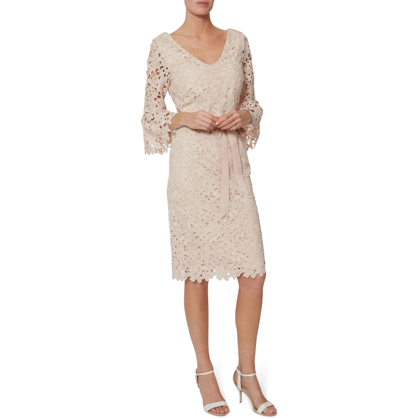 Gina Bacconi Gina Bacconi Chyna Embroidered Dress 2 Gina Bacconi Gina Bacconi Chyna Embroidered Dress - Image 2