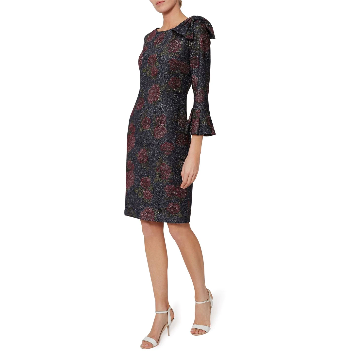 Gina Bacconi Gina Bacconi Belanna Floral Print Dress 5 Gina Bacconi Gina Bacconi Belanna Floral Print Dress - Image 5