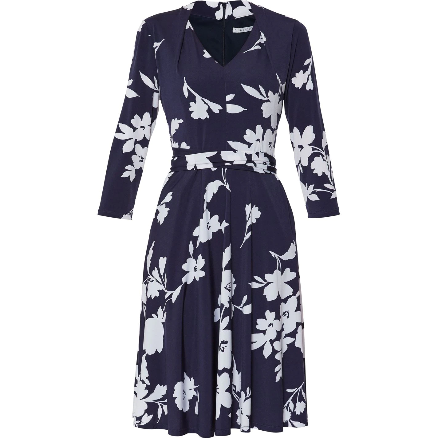 Gina Bacconi Madyn Tie Waist Dress 1 Gina Bacconi Madyn Tie Waist Dress