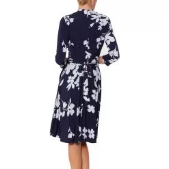 Gina Bacconi Madyn Tie Waist Dress 7 Gina Bacconi Madyn Tie Waist Dress -Gina Bacconi Sales aj772100 xxl a2