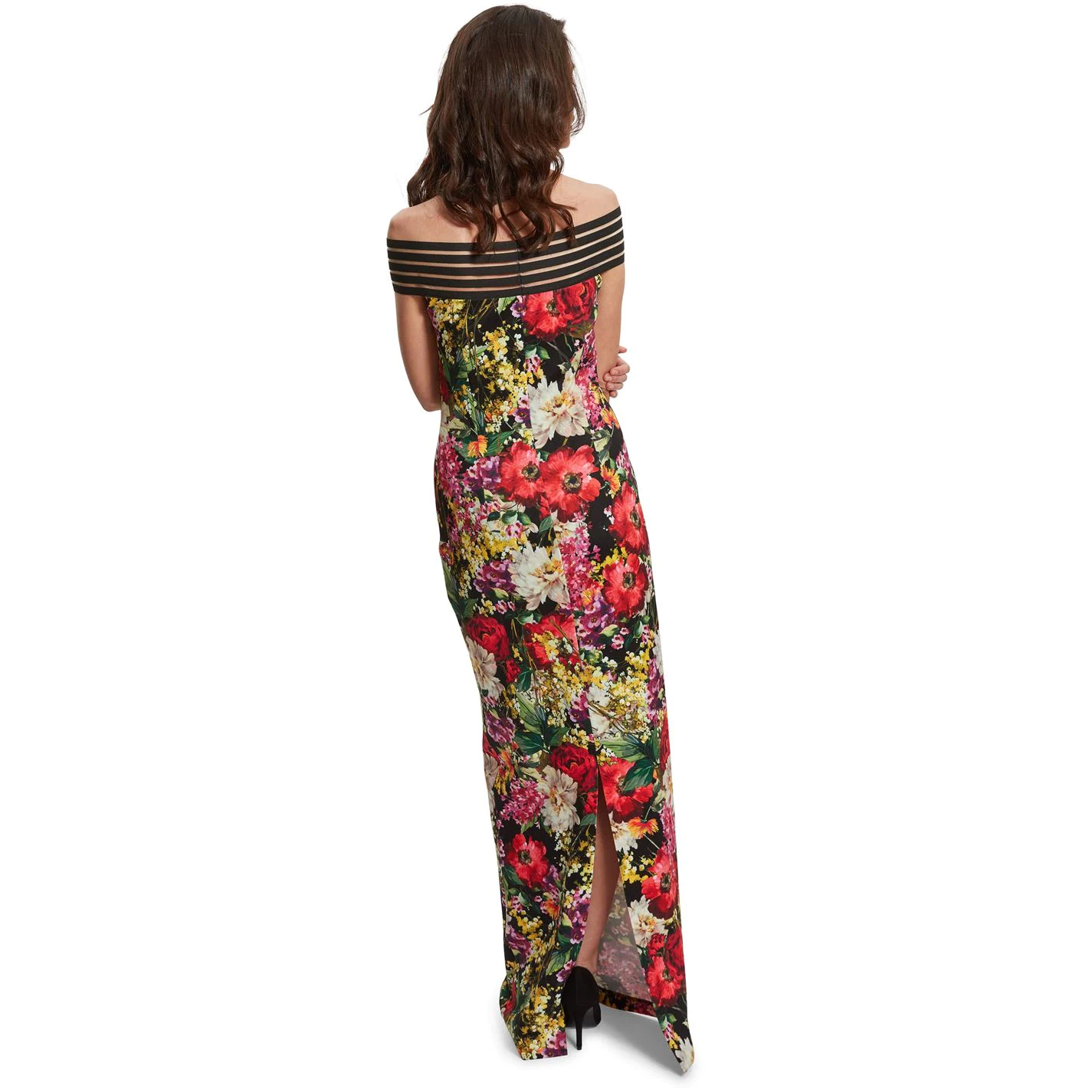 Gina Bacconi Leilyn Scuba Maxi Dress 3 Gina Bacconi Leilyn Scuba Maxi Dress - Image 3