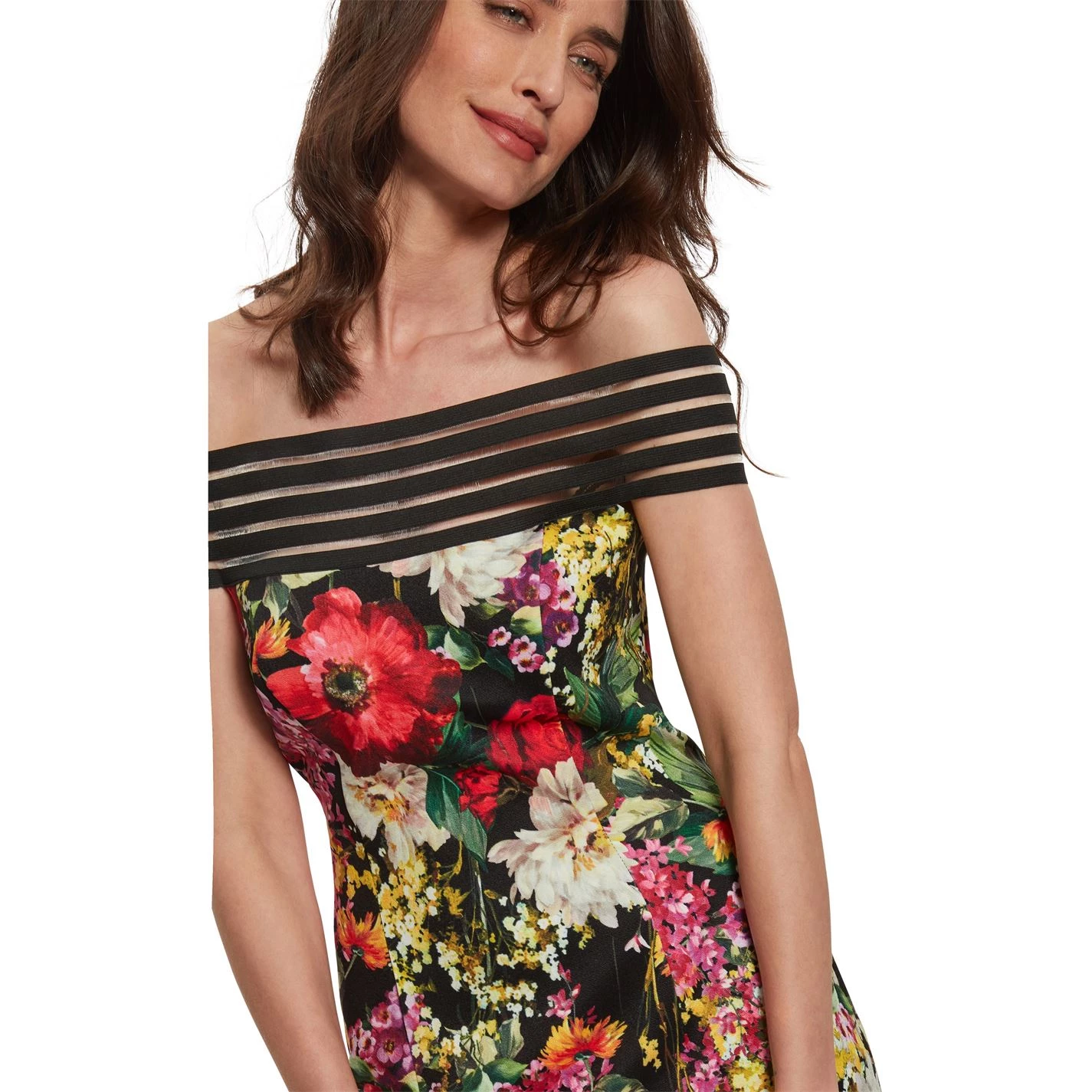 Gina Bacconi Leilyn Scuba Maxi Dress 4 Gina Bacconi Leilyn Scuba Maxi Dress - Image 4