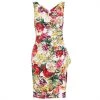 Gina Bacconi Karesa Scuba Crepe Floral Wrap Dress
