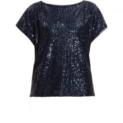 Gina Bacconi Lupe Stretch Sequin Top -Gina Bacconi Sales ak749701 xxl a3