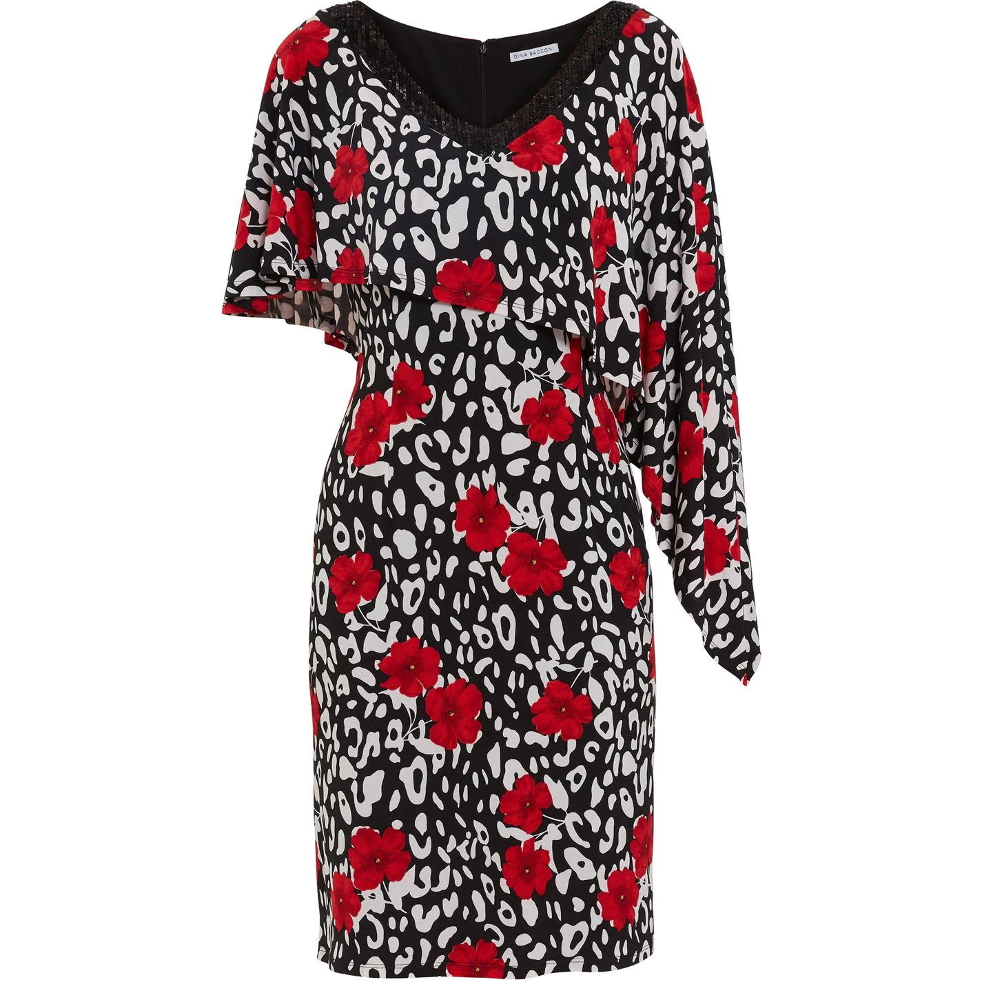 Gina Bacconi Johana Jersey Print Dress 1 Gina Bacconi Johana Jersey Print Dress