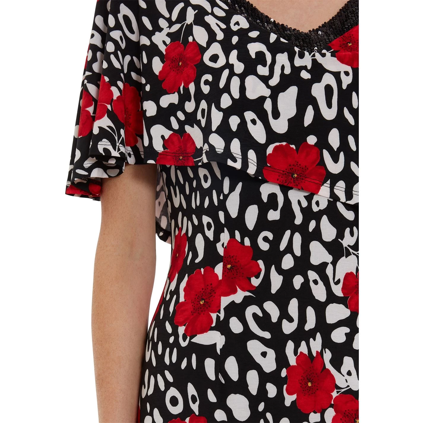 Gina Bacconi Johana Jersey Print Dress 5 Gina Bacconi Johana Jersey Print Dress - Image 5