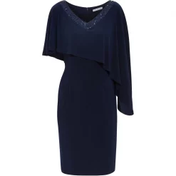 Gina Bacconi Devon Jersey Dress With Sequin Trim