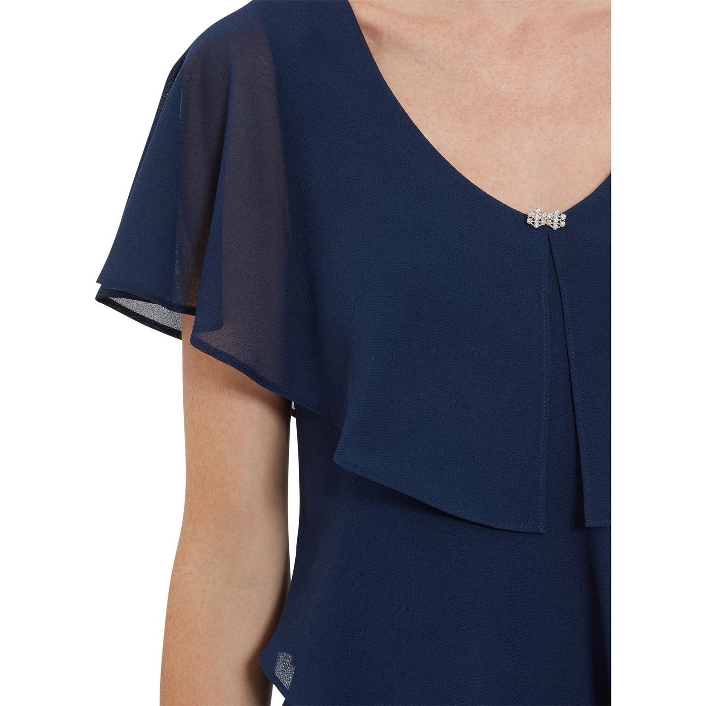 Gina Bacconi Areka Tiered Maxi Dress 5 Gina Bacconi Areka Tiered Maxi Dress - Image 5