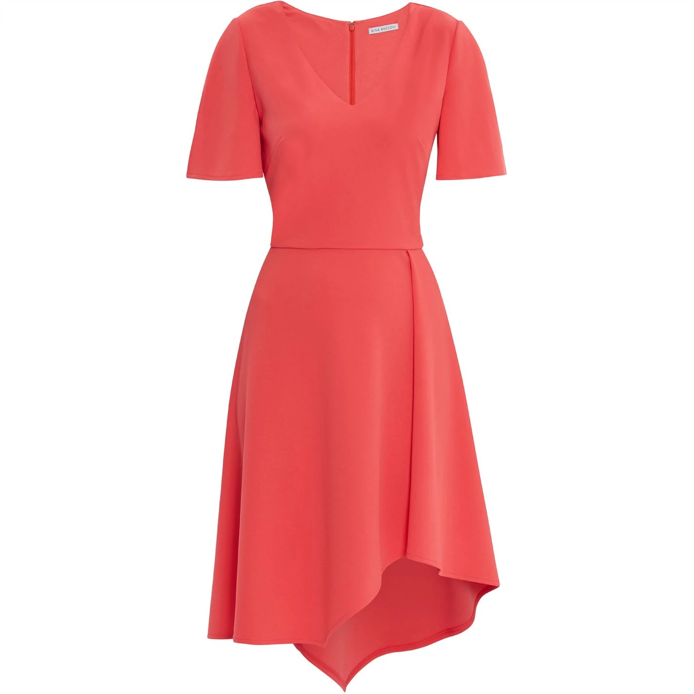 Gina Bacconi Mylee Soft Stretch Crepe Dress 1 Gina Bacconi Mylee Soft Stretch Crepe Dress