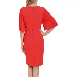 Gina Bacconi Wilhelmina Chiffon Sleeve Crepe Dress 7 Gina Bacconi Wilhelmina Chiffon Sleeve Crepe Dress -Gina Bacconi Sales al745900 xxl a2
