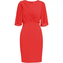 Gina Bacconi Wilhelmina Chiffon Sleeve Crepe Dress 8 Gina Bacconi Wilhelmina Chiffon Sleeve Crepe Dress -Gina Bacconi Sales al745900 xxl a3