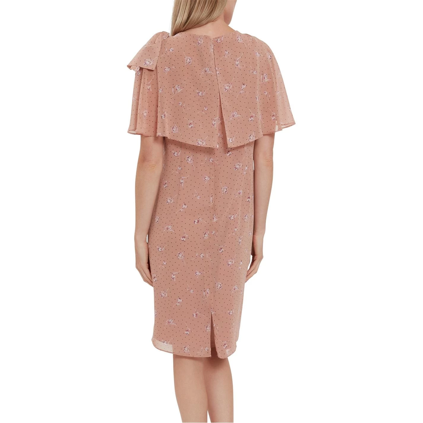 Gina Bacconi Claren Floral Spot Chiffon Dress 3 Gina Bacconi Claren Floral Spot Chiffon Dress - Image 3