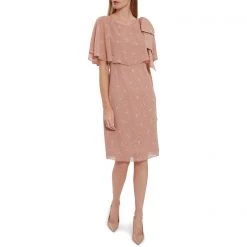 Gina Bacconi Claren Floral Spot Chiffon Dress 9 Gina Bacconi Claren Floral Spot Chiffon Dress -Gina Bacconi Sales am297500 xxl a4