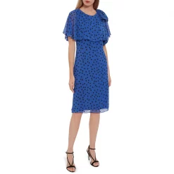 Gina Bacconi Jolana Spot Chiffon Dress 9 Gina Bacconi Jolana Spot Chiffon Dress -Gina Bacconi Sales am299400 xxl a4