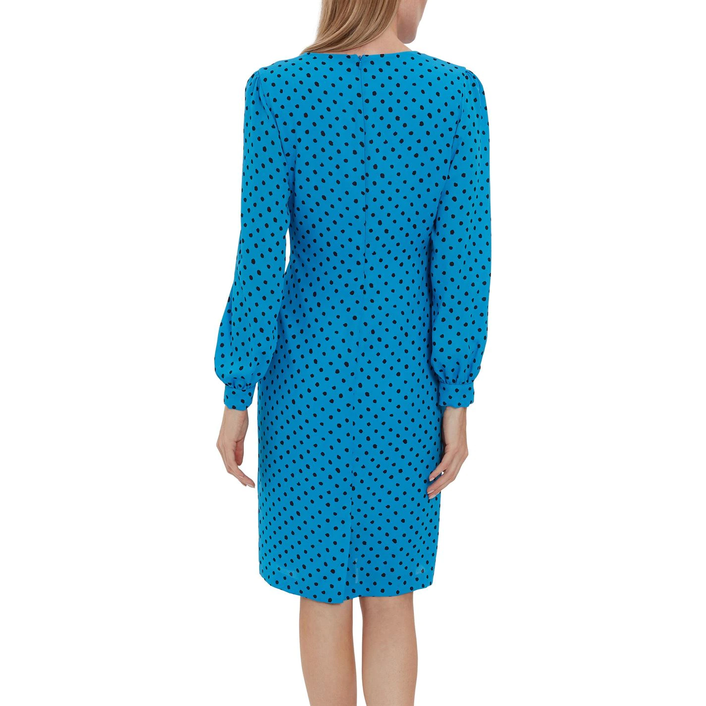 Gina Bacconi Daniella Spot Georgette Dress 3 Gina Bacconi Daniella Spot Georgette Dress - Image 3