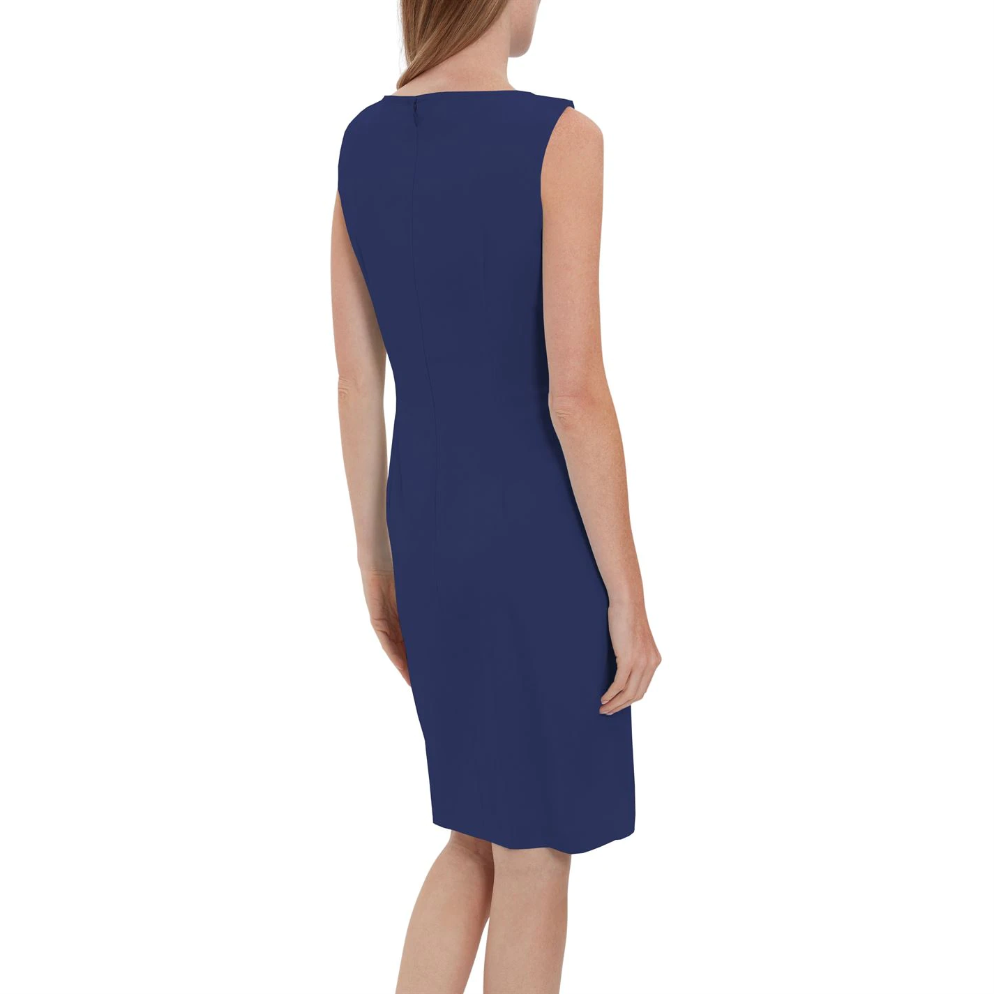 Gina Bacconi Mykia Front Button Moss Crepe Dress 3 Gina Bacconi Mykia Front Button Moss Crepe Dress - Image 3
